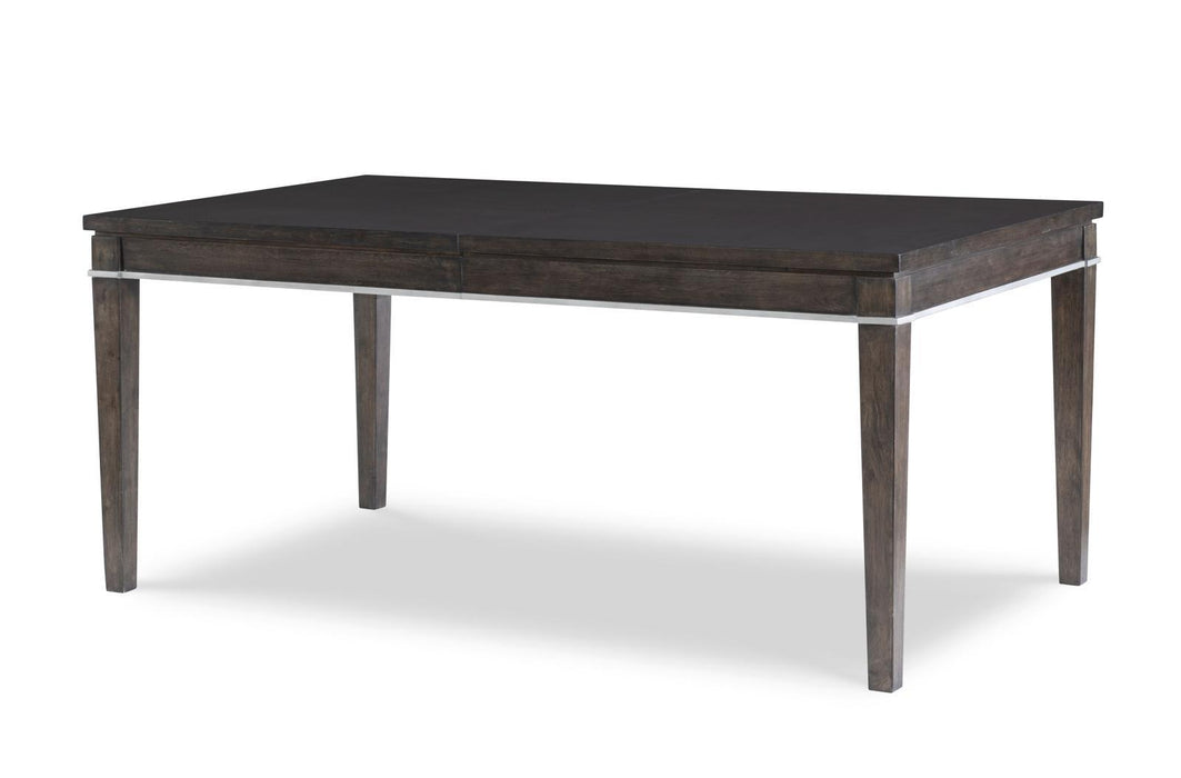 Legacy Classic Counter Point Dining Table in Satin Smoke