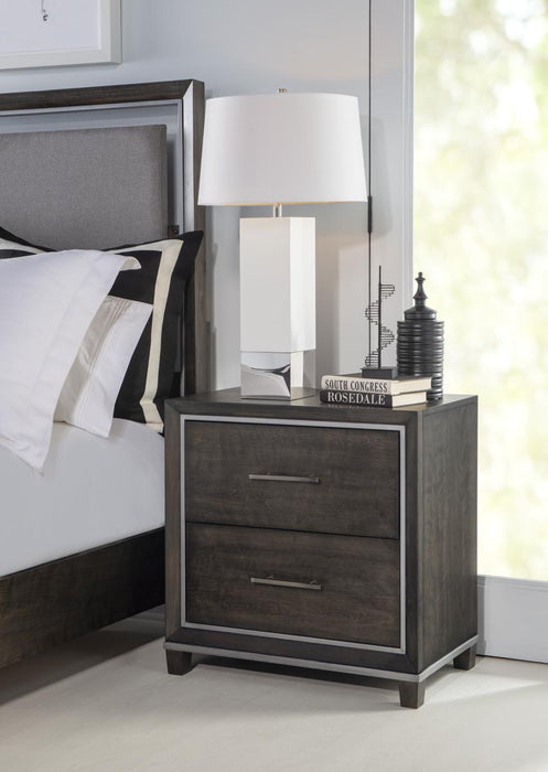 Legacy Classic Counter Point Night Stand in Satin Smoke