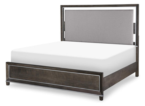 Legacy Classic Counter Point Panel California King Bed in Satin Smoke image
