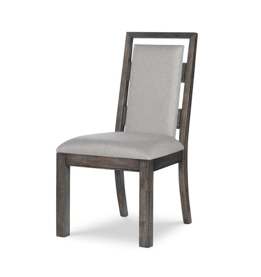 Legacy Classic Counter Point Upholstered Side Chair in Satin Smoke image