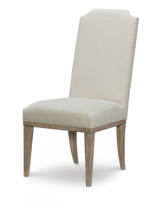 Legacy Classic Furniture Monteverdi Upholstered Host Side Chair in Sun-Bleached Cypress (Set of 2) image