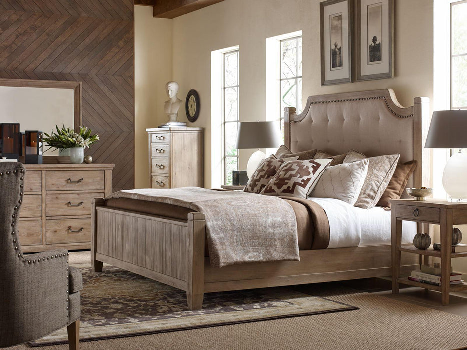 Legacy Classic Furniture Monteverdi by Rachael Ray Footboard and Rails in Sun-Bleached Cypress