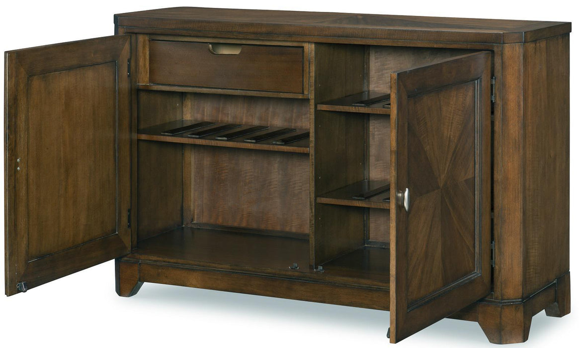 Legacy Classic Highland Credenza in Saddle Brown