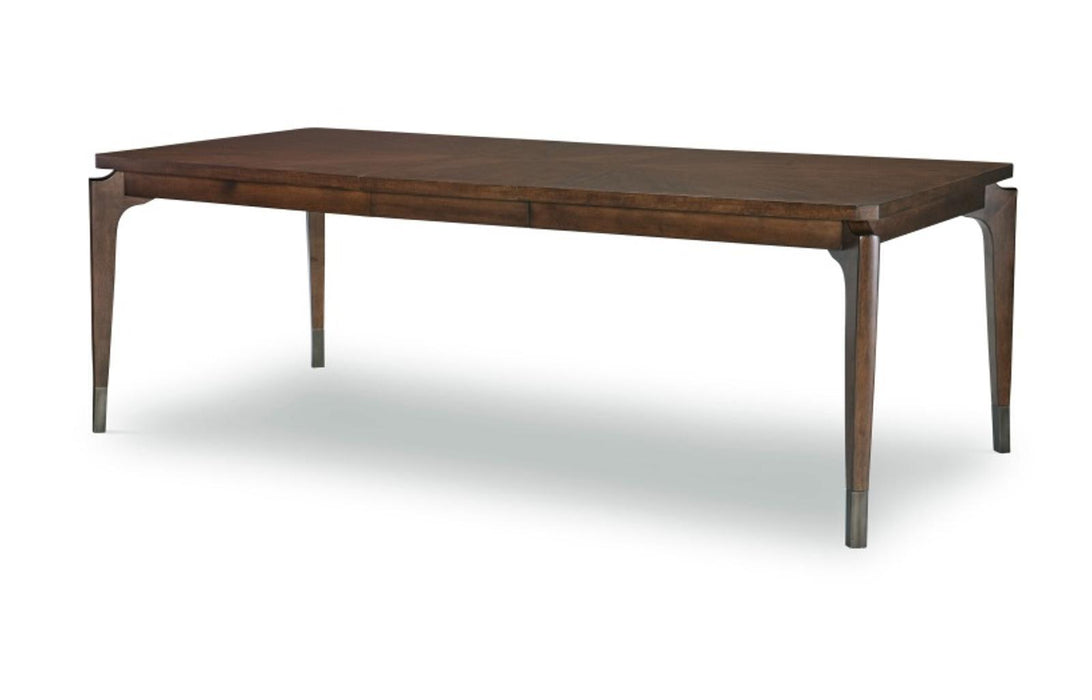Legacy Classic Savoy Leg Dining Table in Cabernet
