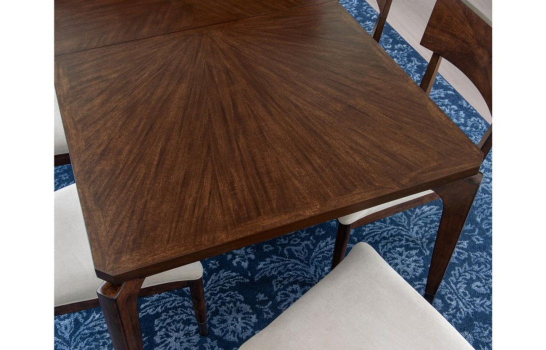Legacy Classic Savoy Leg Dining Table in Cabernet