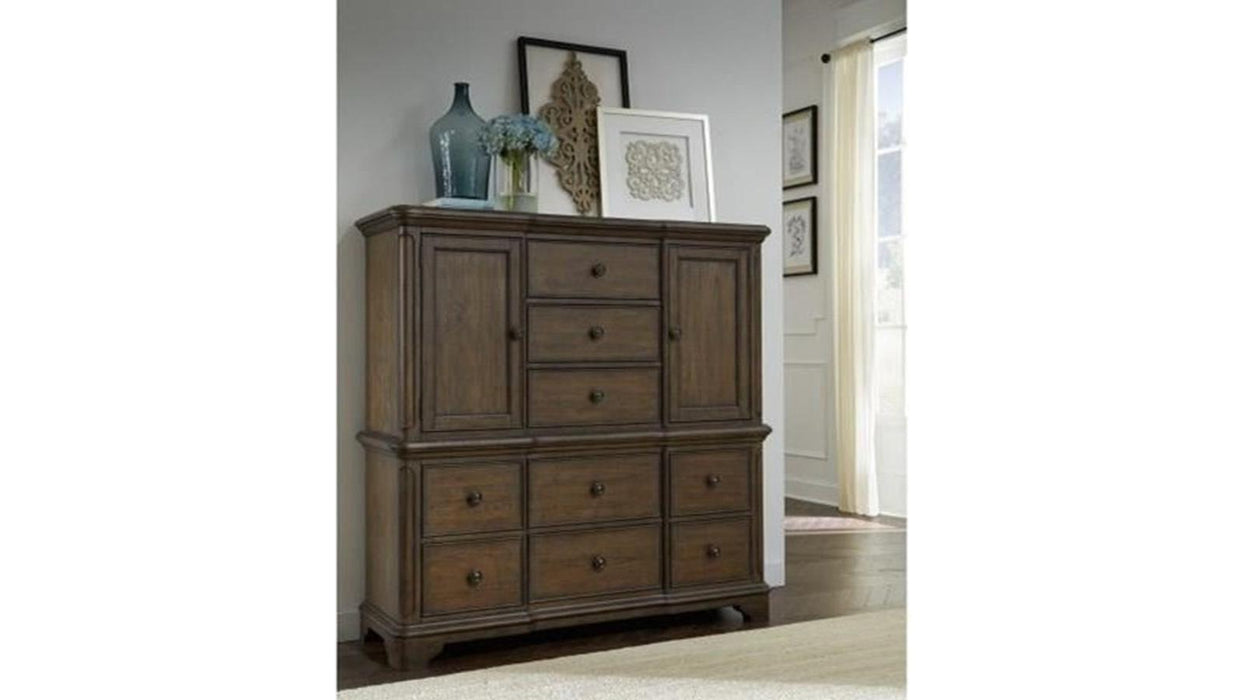 Legacy Classic Stafford Door Chest in Rustic Cherry