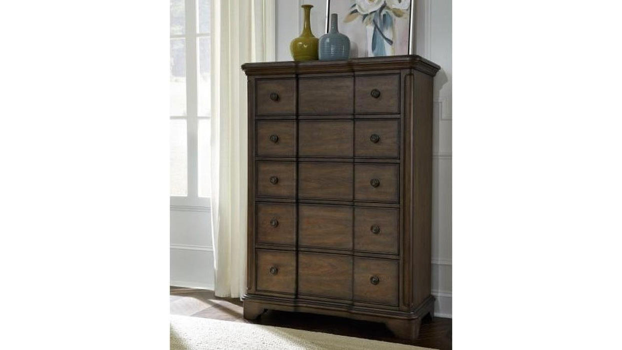 Legacy Classic Stafford Drawer Chest in Rustic Cherry