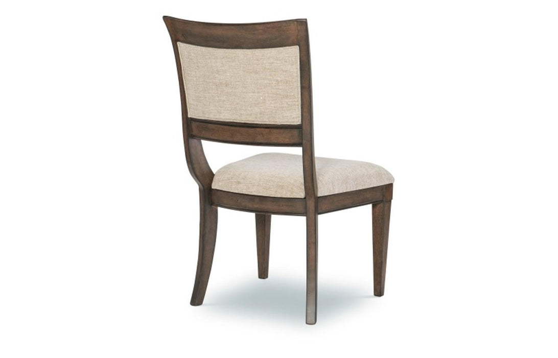 Legacy Classic Stafford Upholstered Side Chair in Rustic Cherry