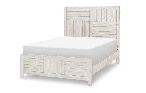 Legacy Classic Summer Camp Full Panel Bed in Stone Path WhiteK image