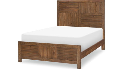 Legacy Classic Summer Camp Full Panel Bed in Tree House BrownK image