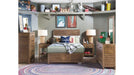 Legacy Classic Summer Camp Full Panel Bed in Tree House BrownK - Furniture House (VA)