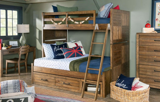 Legacy Classic Summer Camp Underbed Storage Unit in Tree House Brown - Furniture House (VA)