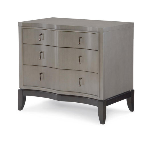Legacy Classic Symphony Nightstand in Platinum & Black Tie image
