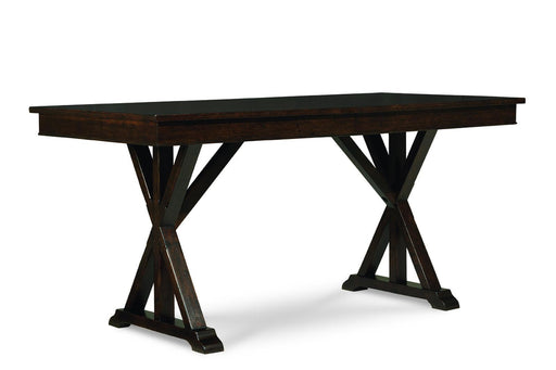 Legacy Classic Thatcher Trestle Table in Amber Finish - Furniture House (VA)