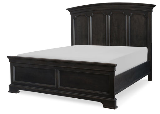 Legacy Classic Townsend King Arched Panel Bed in Dark SepiaK image