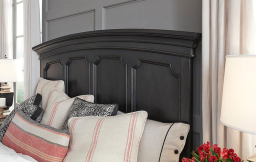 Legacy Classic Townsend Queen Arched Panel Headboard Only in Dark Sepia image