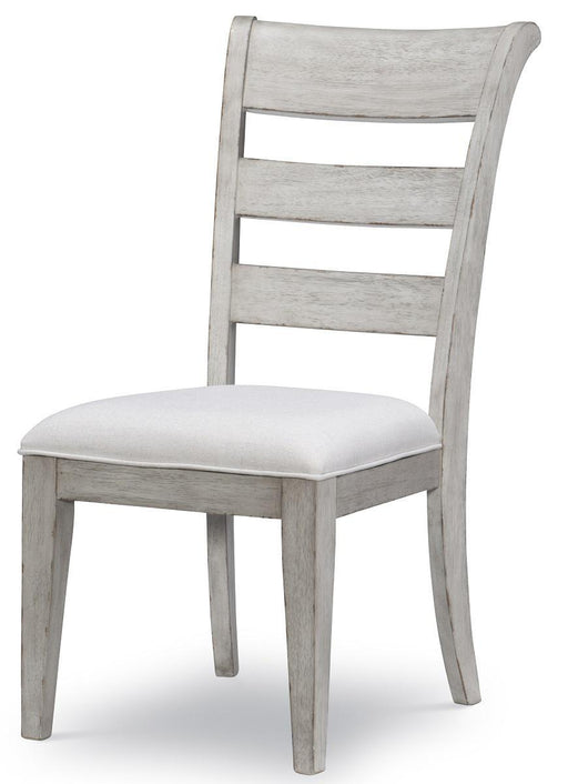 Legacy Classic Belhaven Ladder Back Side Chair in Weathered Plank (Set of 2) image