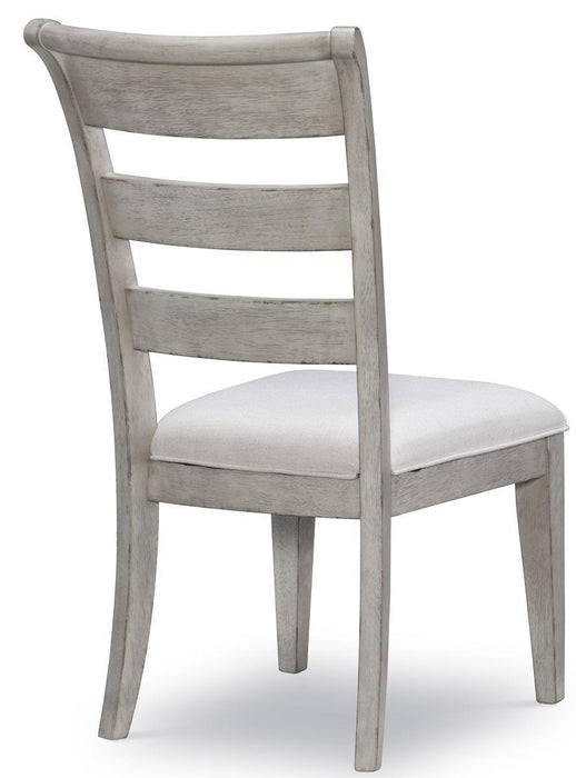 Legacy Classic Belhaven Ladder Back Side Chair in Weathered Plank (Set of 2)