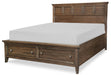 Legacy Classic Forest Hills California King Panel Storage Bed in Classic Brown image