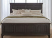 Liberty Furniture Allyson Park King Panel Bed in Wirebrushed Black Forest image