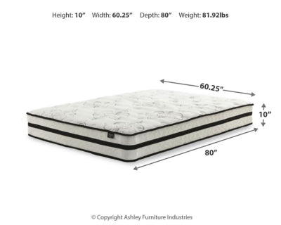 Chime 10 Inch Hybrid Mattress in a Box - Furniture House (VA)