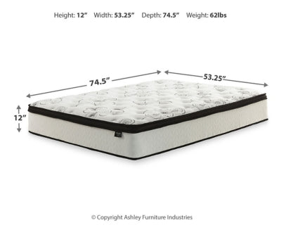 Chime 12 Inch Hybrid Mattress in a Box - Furniture House (VA)