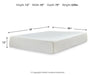 Chime 12 Inch Memory Foam Mattress in a Box - Furniture House (VA)
