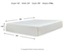Chime 12 Inch Memory Foam Mattress in a Box - Furniture House (VA)