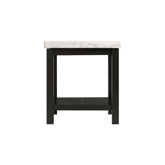 Marcello w/ White Top - End table - Furniture House (VA)