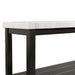 Marcello w/ White Top - Sofa Table - Furniture House (VA)