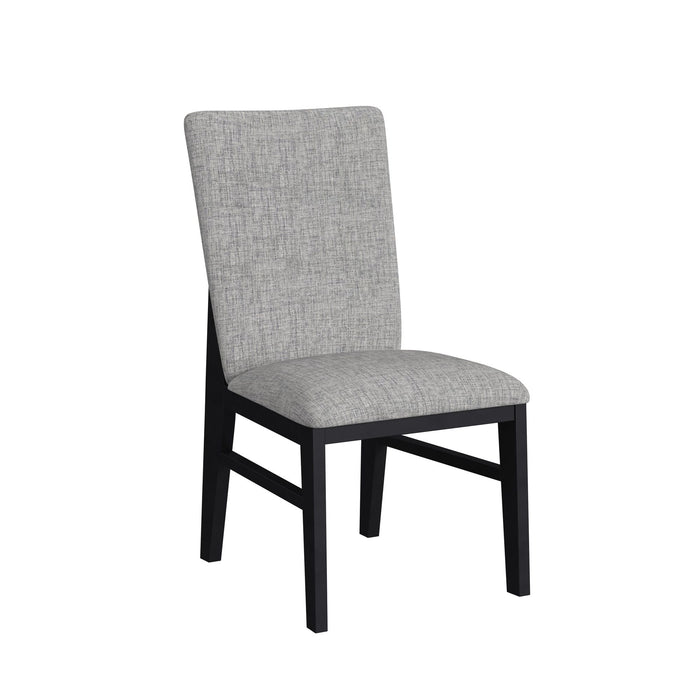 Marlene Standard Height Dining Set in Black-Table and Four Chairs - Furniture House (VA)