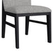 Marlene Standard Height Dining Set in Black-Table and Four Chairs - Furniture House (VA)