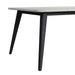 Marlene Standard Height Dining Set in Black-Table and Four Chairs - Furniture House (VA)