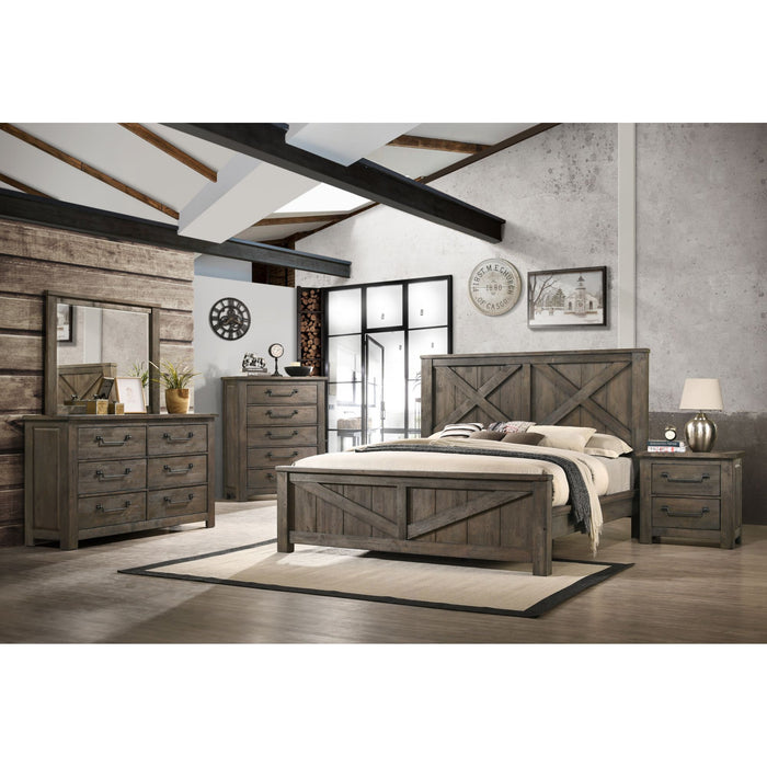 Maverick Bed Grey - Furniture House (VA)