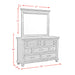 McCoy Dresser and Mirror Set - Furniture House (VA)