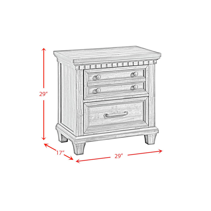 McCoy 2-Drawer Nightstand with USB - Furniture House (VA)