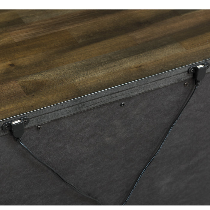 McCoy 2-Drawer Nightstand with USB - Furniture House (VA)