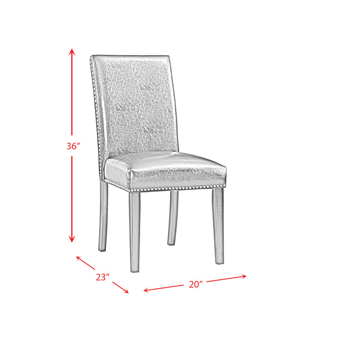 Meridian Dining Side Chair Black (2 Per Pack)