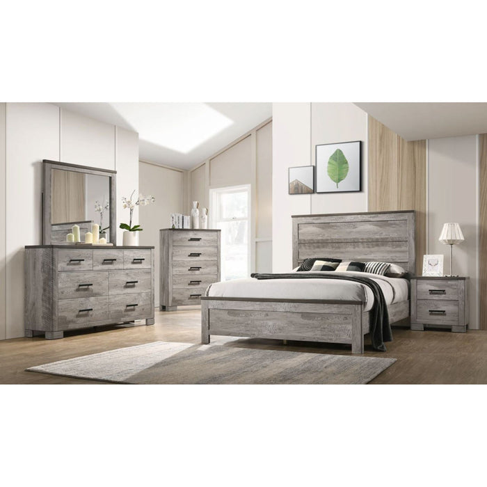 Millers Cove Dresser Two-Tone Grey (Sturdy)