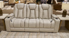 Elevate Edges Reclining Sofa with Drop Down Table - Furniture House (VA)