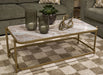 Manor Stone Coffee Table - Furniture House (VA)