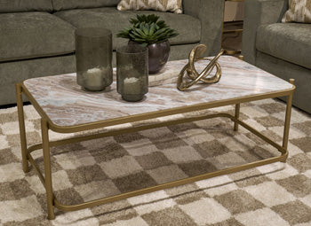 Manor Stone Coffee Table - Furniture House (VA)