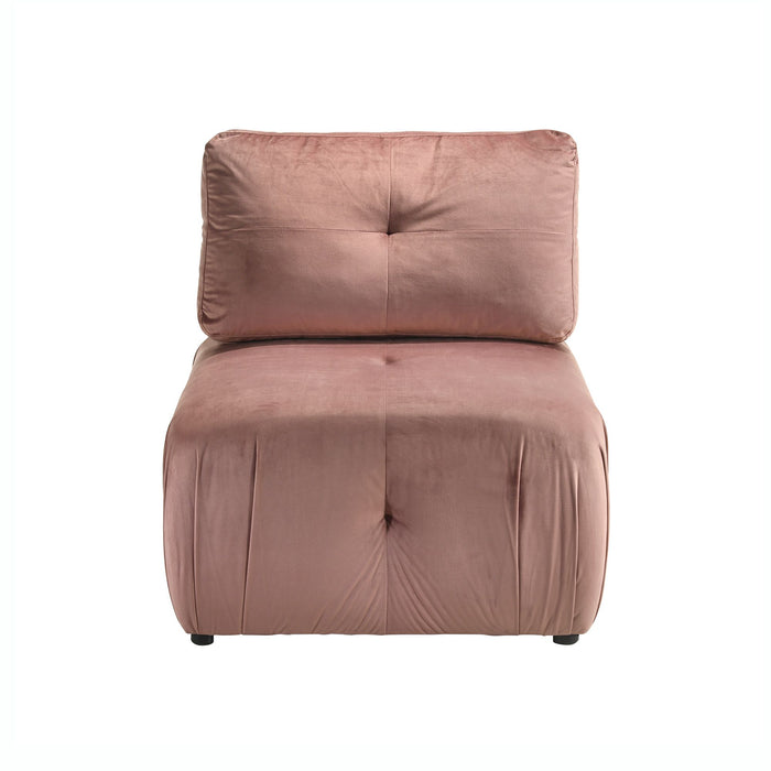 Nahla Modular Chair in Marine Rose