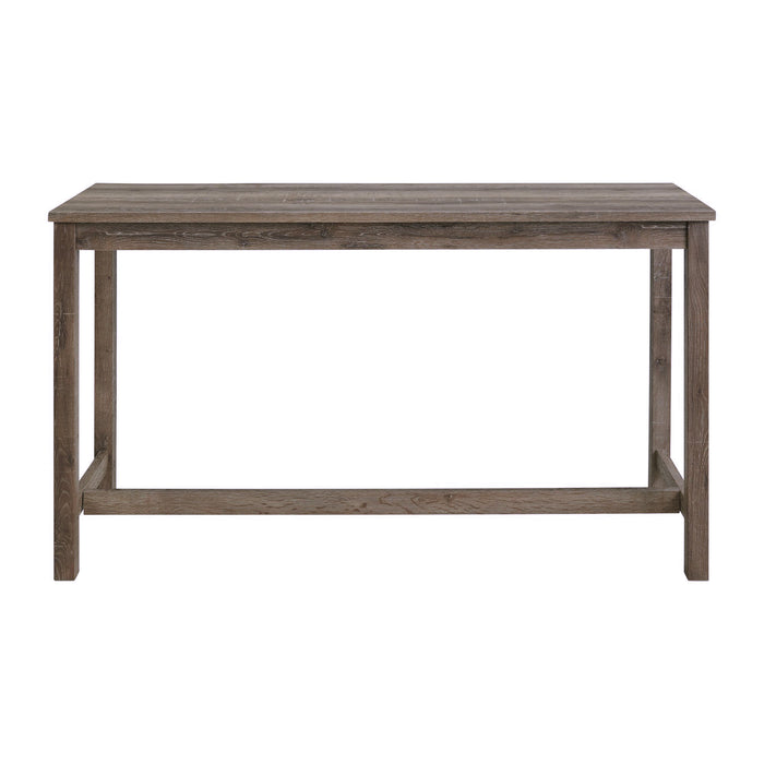Oak Lawn Grey Bar Table Single Pack (Table + 3 Tan Fabric Stools) - Furniture House (VA)