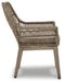 Beach Front Arm Chair with Cushion (Set of 2) - Furniture House (VA)