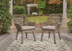 Beach Front Arm Chair with Cushion (Set of 2) - Furniture House (VA)
