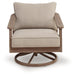 Harmony Headlands Outdoor Swivel Lounge with Cushion - Furniture House (VA)