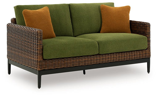 Horizon Hall Outdoor Loveseat with Cushion - Furniture House (VA)