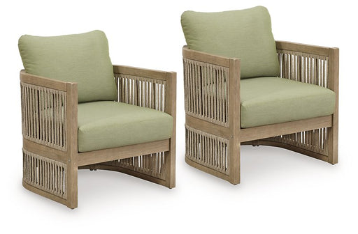 Serena Shores Outdoor Lounge Chair (Set of 2) - Furniture House (VA)