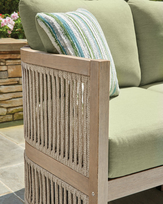 Serena Shores Outdoor Sofa with Cushion - Furniture House (VA)